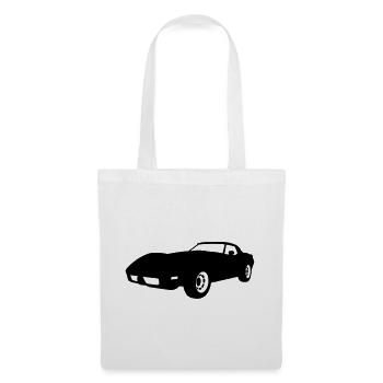 US Classic Car - Stoffbeutel - Weiß - Vorne