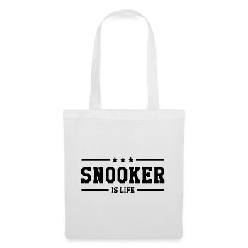Snooker is life ! - Tote Bag - white - Front