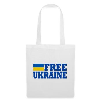 Free ukraine - Tote Bag - white - Front