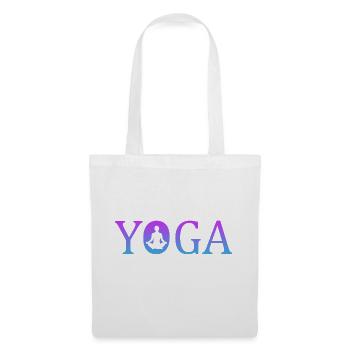 Yoga Namaste - Stoffbeutel - Weiß - Vorne
