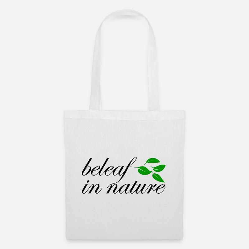 beleaf in nature - Stoffbeutel - Weiß