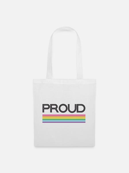 Pride Month LGBT - Stolz! - Stoffbeutel - Weiß