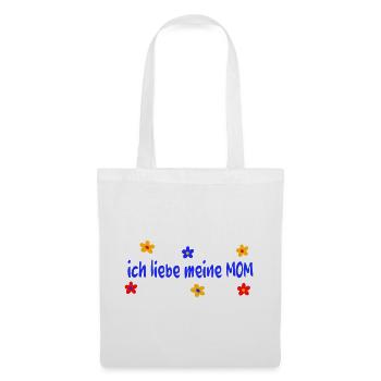 Fête des mères J’aime ma maman - Sac en tissu - blanc - Devant