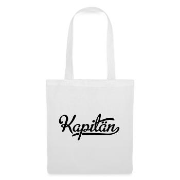 Kapitän - Stoffbeutel - Weiß - Vorne