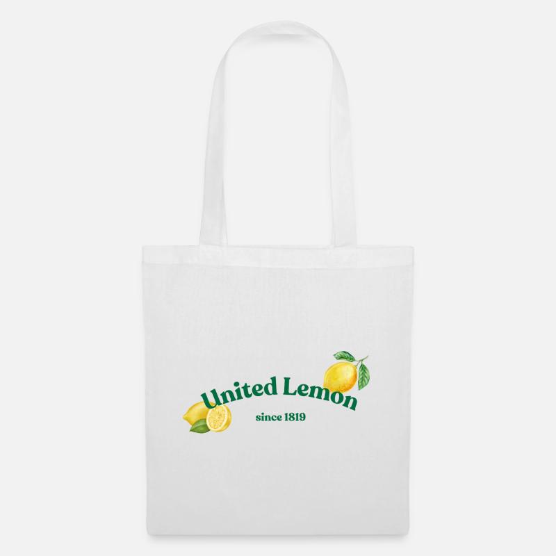 United Lemon  - Stoffbeutel - Weiß