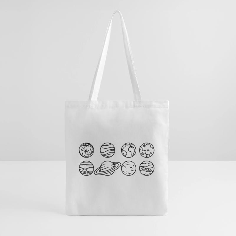 Solar System Planets – Solar System Space Tote Bag