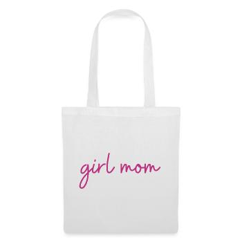 Fille Maman Fille Fille Cadeau Maman Fille - Sac en tissu - blanc - Devant