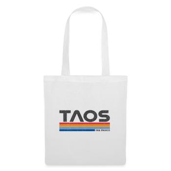 Taos - New Mexico - USA - Amerika - Ski Resort - Stoffbeutel - Weiß - Vorne