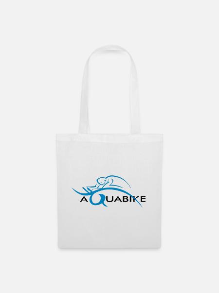 Aquabike en action - Sac en tissu - blanc