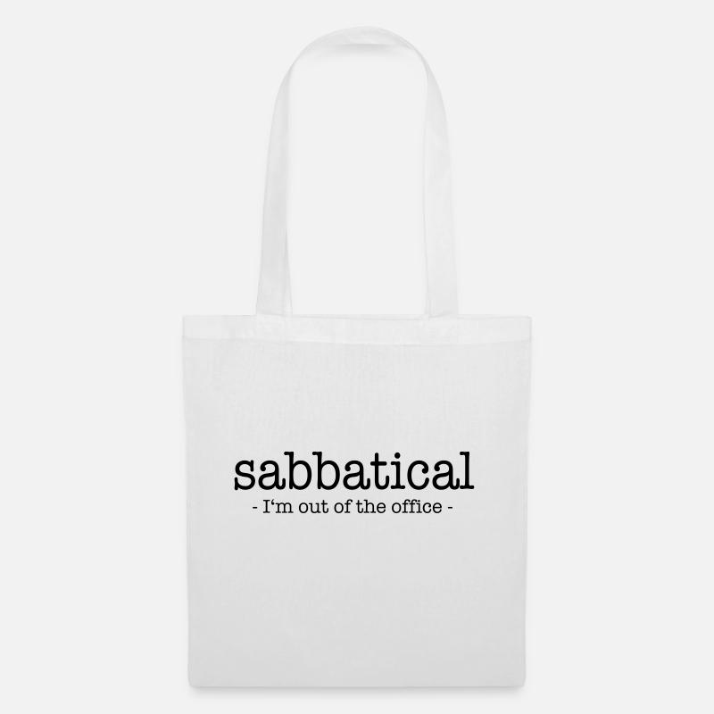 Sabbatical - Stoffbeutel - Weiß