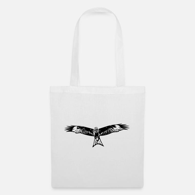 faucon - Sac en tissu - blanc