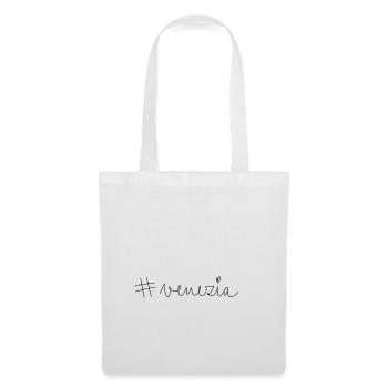 Hashtag venezia venedig italien Geschenk - Stoffbeutel - Weiß - Vorne