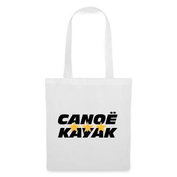 Canoë Kayak - Sac en tissu - blanc - Devant