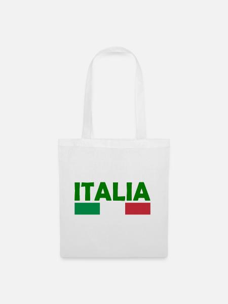 Italien - Stoffbeutel - Weiß
