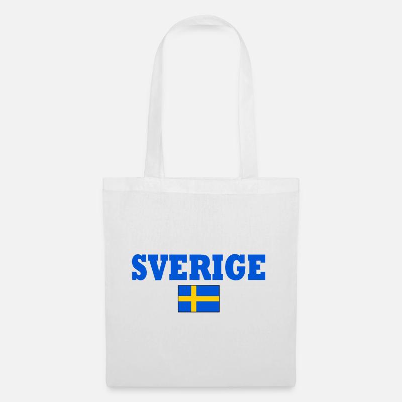 Sverige - Stoffbeutel - Weiß