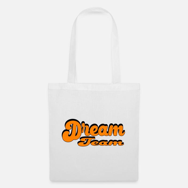 Dream Team Retro Style Design - Sac en tissu - blanc