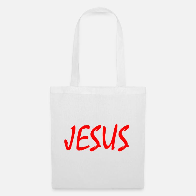 Jesus - Stoffbeutel - Weiß