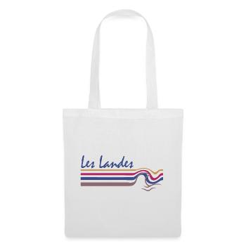 022 LES LANDES4 - Sac en tissu - blanc - Devant