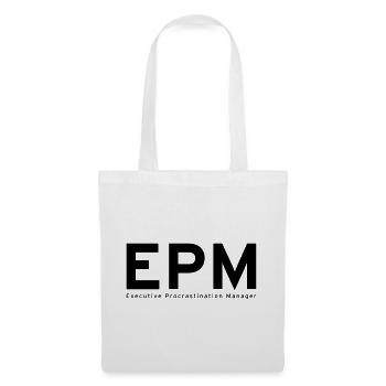 EPM – Push-On Cable - Tote Bag - white - Front