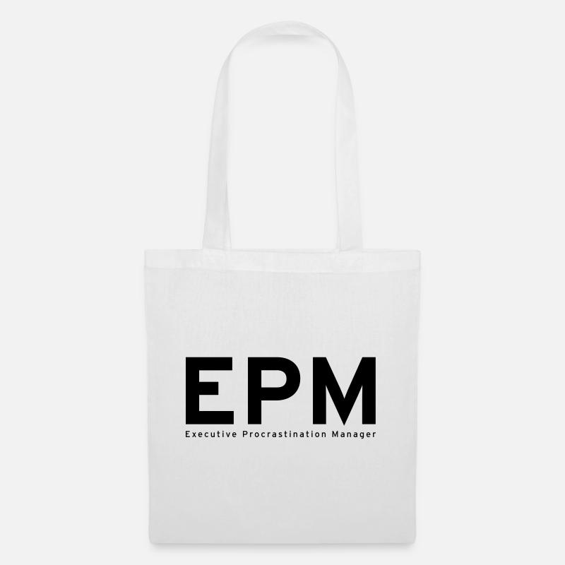 EPM – Push-On Cable - Tote Bag - white