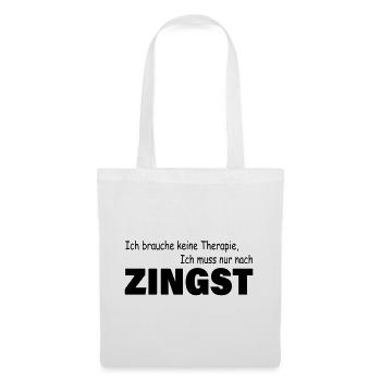 Thérapie Zingst - Sac en tissu - blanc - Devant