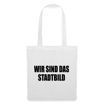 Nous sommes le paysage urbain - Sac en tissu - blanc - Devant