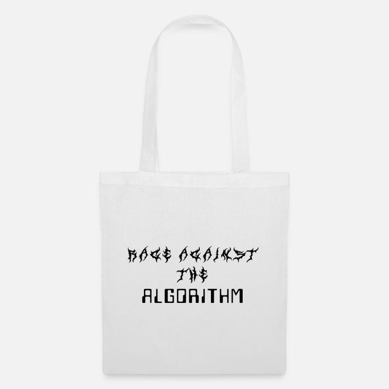 Rage contre l’algorithme - Sac en tissu - blanc