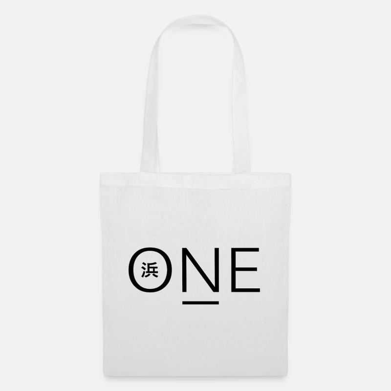 ONE-Logo - Stoffbeutel - Weiß