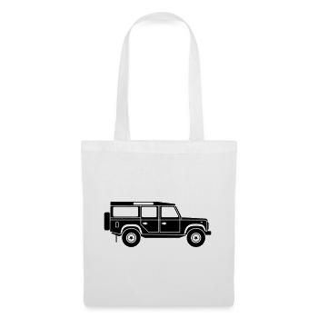 Defender D110 - Stoffbeutel - Weiß - Vorne
