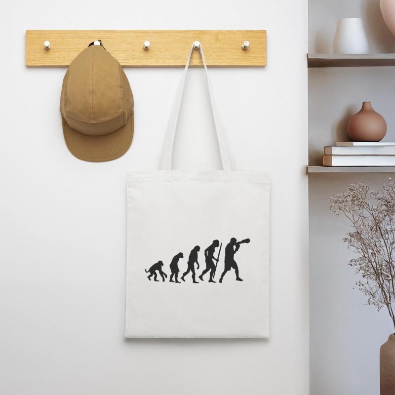 Evolution de la boxe Sac en tissu