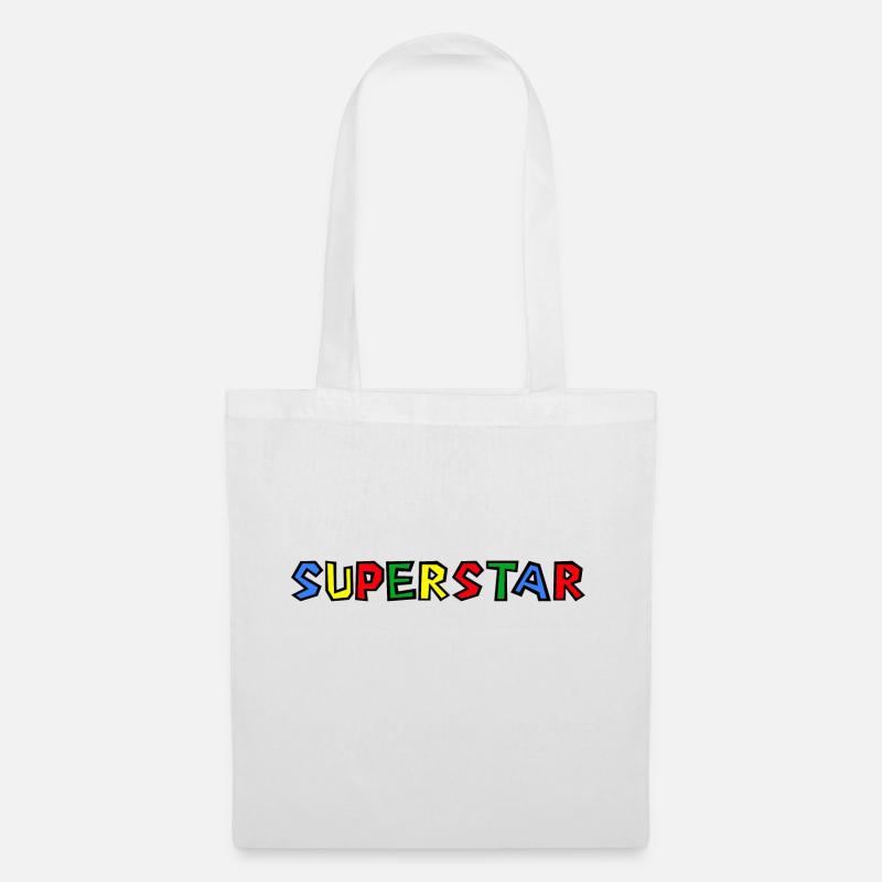 Superstar - Stoffbeutel - Weiß