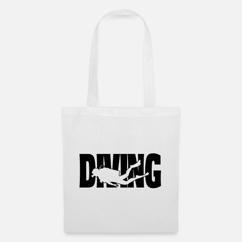 diving II - Tote Bag - white