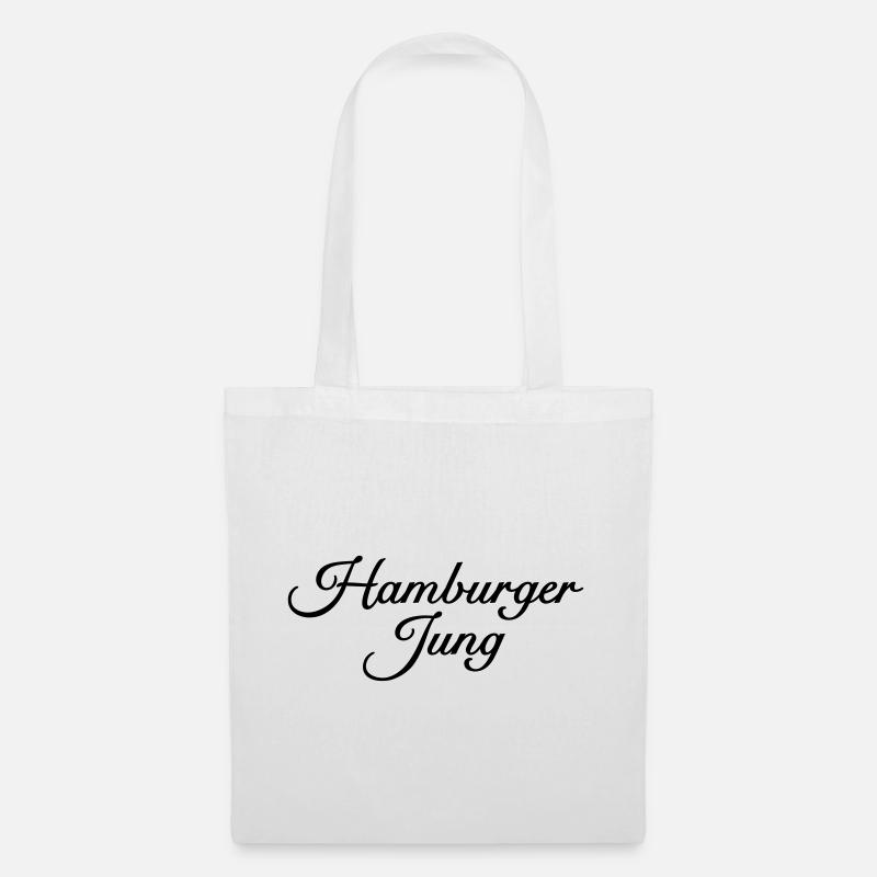 Hamburger Jung Klassisch - Stoffbeutel - Weiß
