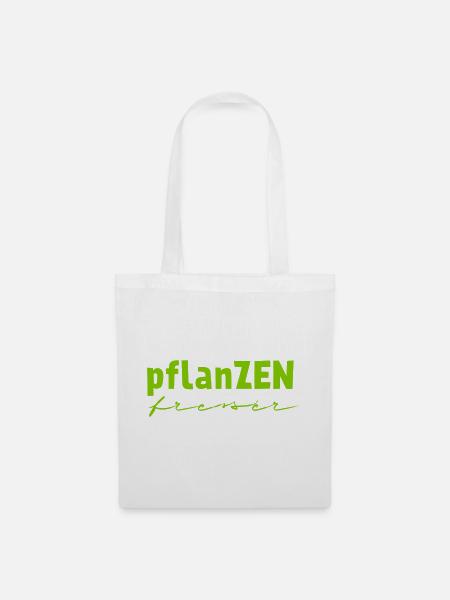 pflanZENfresser - Stoffbeutel - Weiß