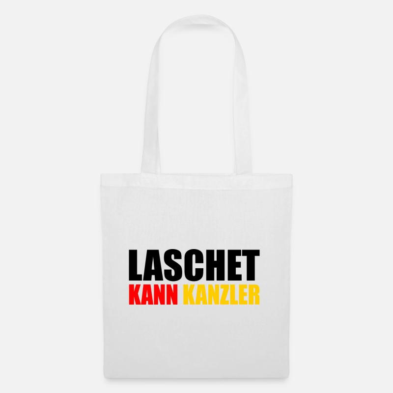 Laschet kann kanzler - Stoffbeutel - Weiß