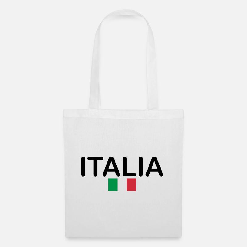 Italien - Stoffbeutel - Weiß