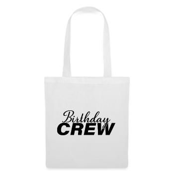 Birthday Crew Matching Group Birthday Party Outfit - Tote Bag - white - Front