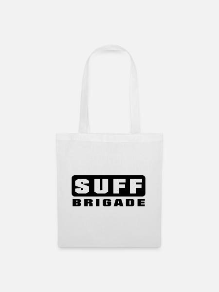 Suff Brigade - Stoffbeutel - Weiß