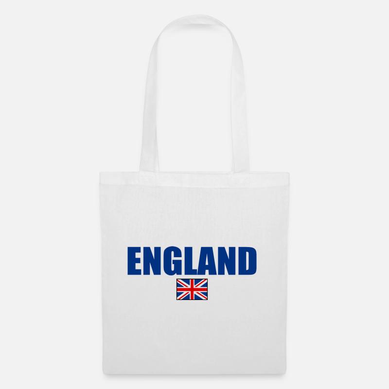 England - Stoffbeutel - Weiß