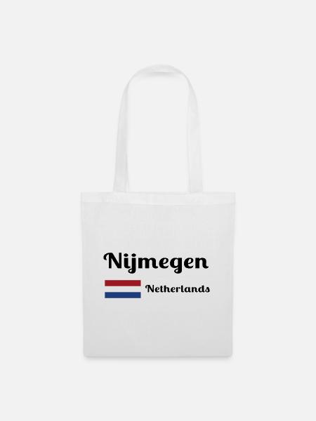 Nimwegen Niederlande - Stylische Drucke - Stoffbeutel - Weiß