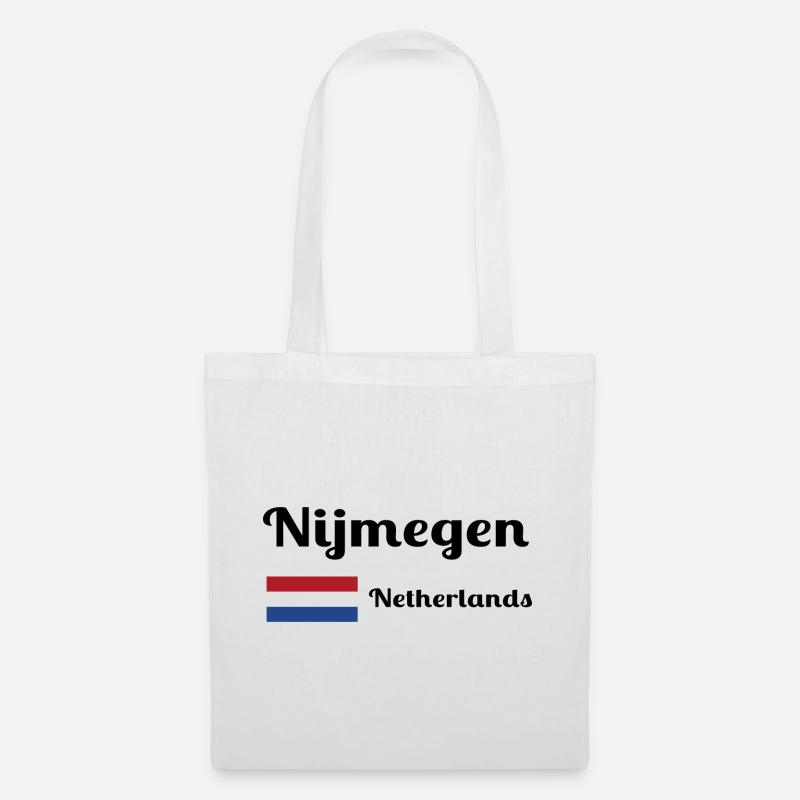 Nimwegen Niederlande - Stylische Drucke - Stoffbeutel - Weiß