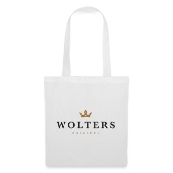 Logo original de la famille Wolters - Sac en tissu - blanc - Devant