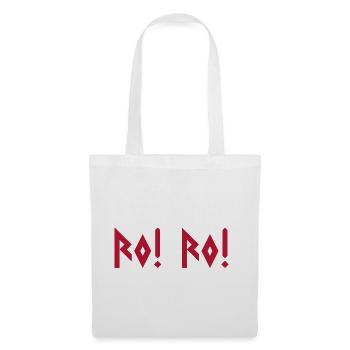 Calme-toi ! Calme-toi ! – Viking norvégien - Sac en tissu - blanc - Devant