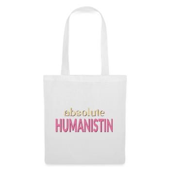 Humanismus Menschlichkeit - Stoffbeutel - Weiß - Vorne