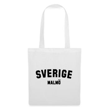MALMÖ Schweden Sweden Sverige - Stoffbeutel - Weiß - Vorne