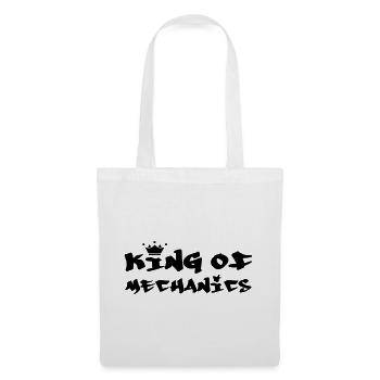King of Mechanics - Sac en tissu - blanc - Devant