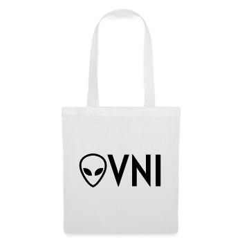 Ovni Ufo Extraterrestre Espace Geek Planète - Sac en tissu - blanc - Devant