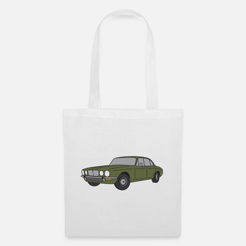70s XJ Series 2 Juniper Vert - Sac en tissu - blanc