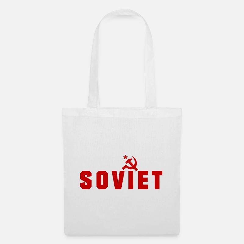 Soviet - Russland - Stoffbeutel - Weiß