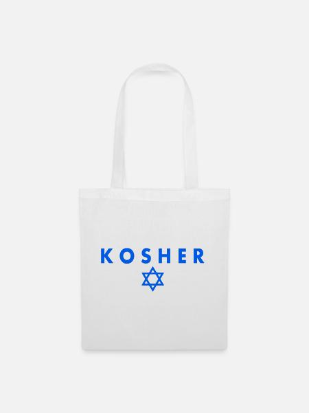 Kosher - Stoffbeutel - Weiß